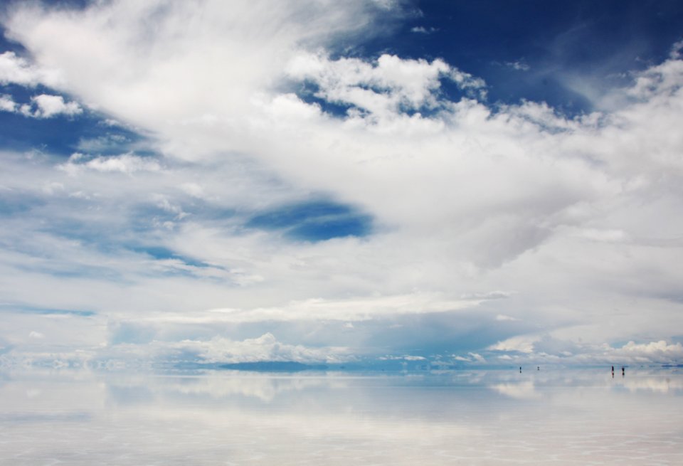 Water Glassy Mirror Blue