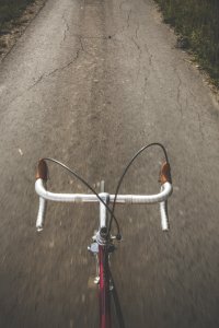 Classic Vintage Racing Bike photo