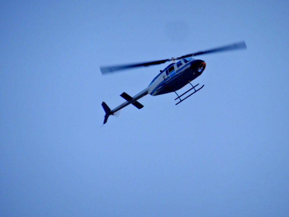 Helicopter At Dusk 2017 09 10
