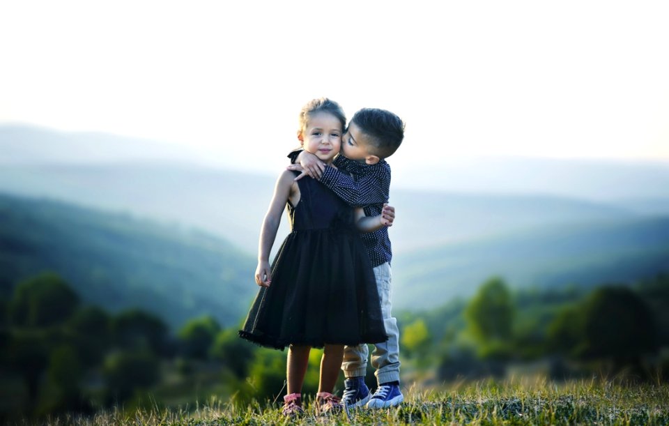 People Photograph Grass Grassland