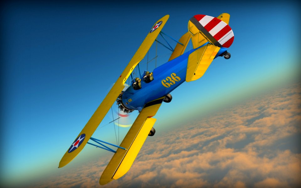 Sky Airplane Aviation Air Sports