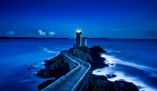 Sea Lighthouse Tower Promontory photo