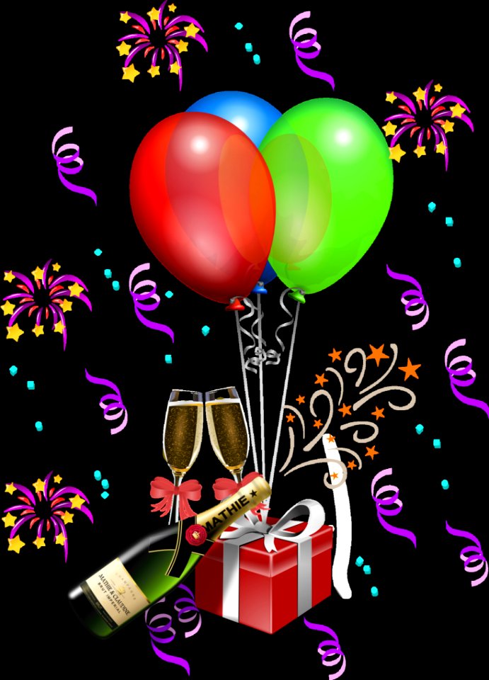 Pink Balloon Event Illustration