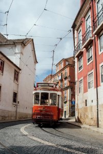 TRAM IN LISBON photo