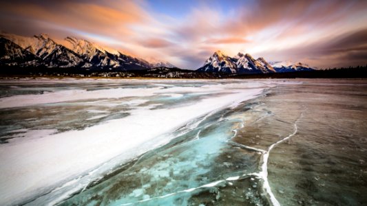 Sunrise Over Canadian Rockies