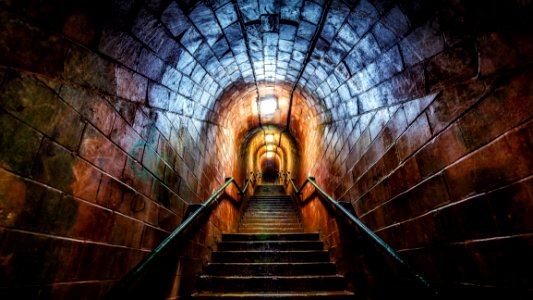 Smugglers Tunnel Shaldon Teignmouth Devon England