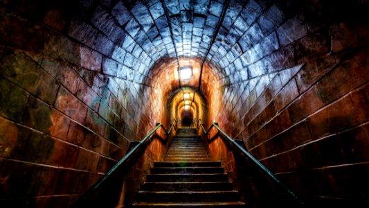 Smugglers Tunnel Shaldon Teignmouth Devon England