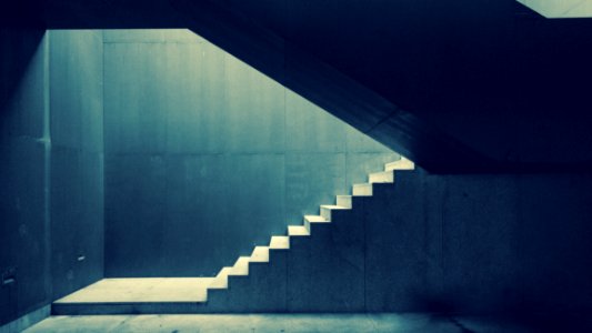 Stairway In City photo