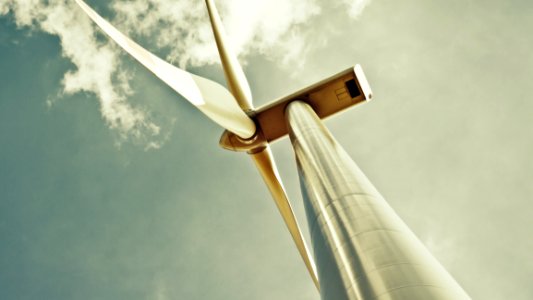Wind Turbine Sky Wind Energy
