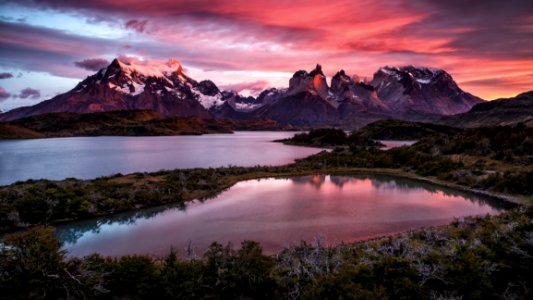 Scenic Mountains At Dawn