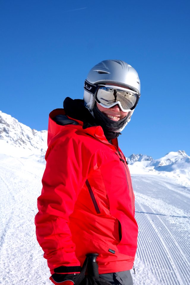Mountainous Landforms Mountain Range Helmet Winter