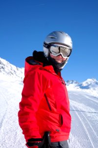 Mountainous Landforms Mountain Range Helmet Winter