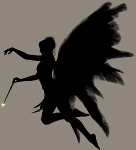 Black Wing Black And White Feather