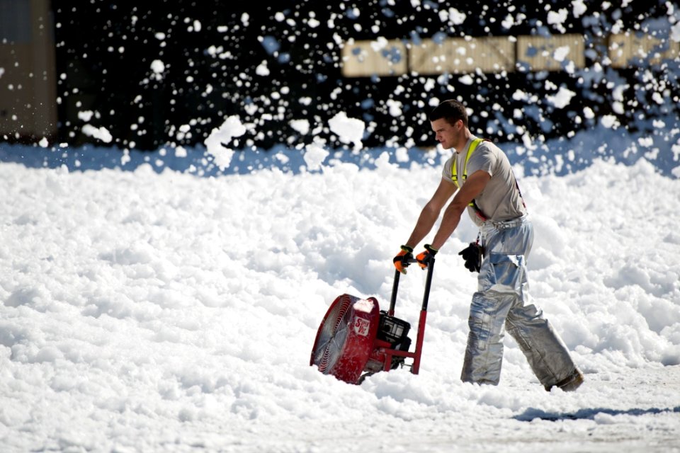 Snow Winter Freezing Geological Phenomenon