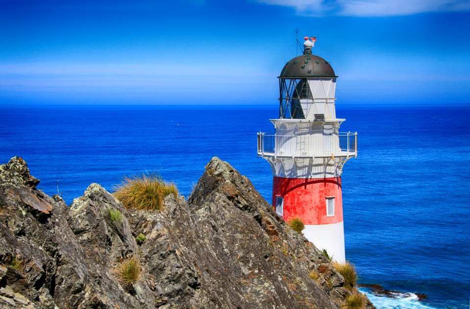 Lighthouse Sea Tower Sky