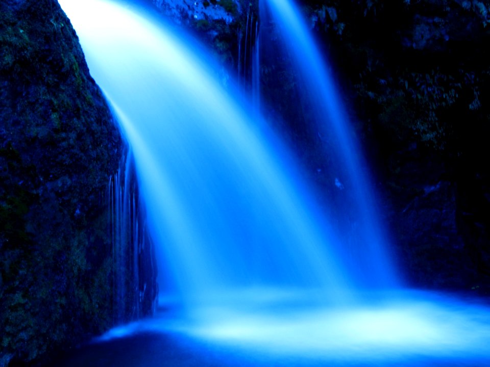 Water Blue Nature Waterfall