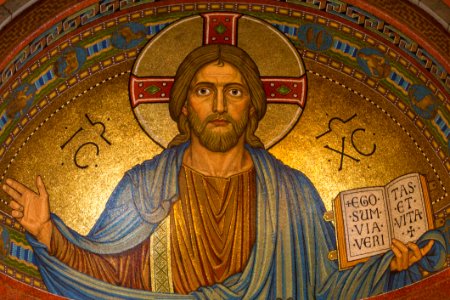 Art Religion Mosaic Dome