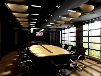 Interior Design Conference Hall Office Ceiling photo