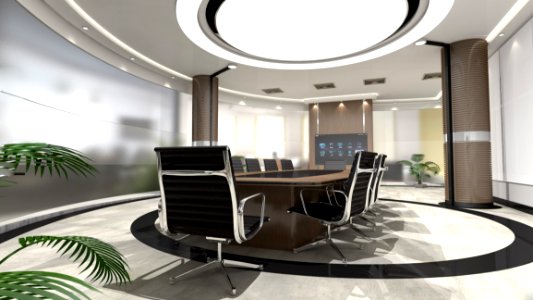 Interior Design Lobby Office Conference Hall