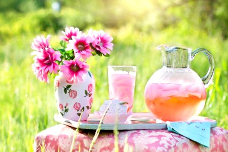 Flower Drink Lemonade Petal