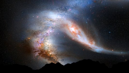 Galaxy Atmosphere Sky Universe