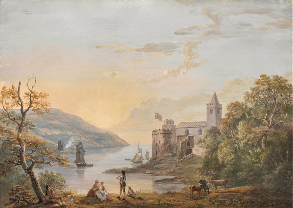 Paul Sandby - Dartmouth Castle