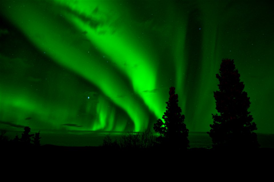 Aurora Green Nature Atmosphere