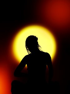 Silhouette Backlighting Computer Wallpaper Darkness