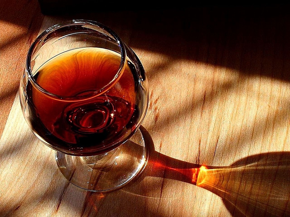 Wine drink food