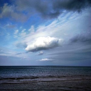 Open Sea And Clouds