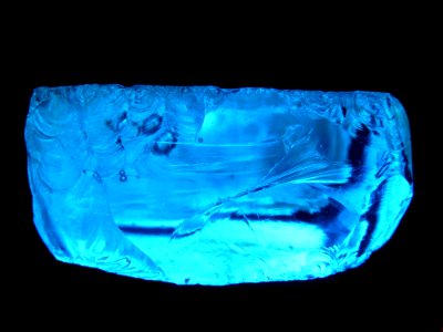 Blue Cobalt Blue Aqua Crystal