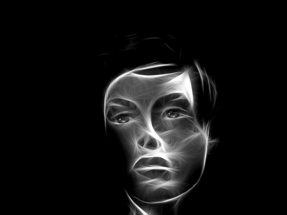 Black Face Black And White Monochrome Photography
