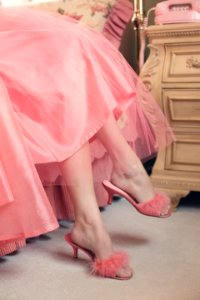 Pink Footwear Leg Joint photo