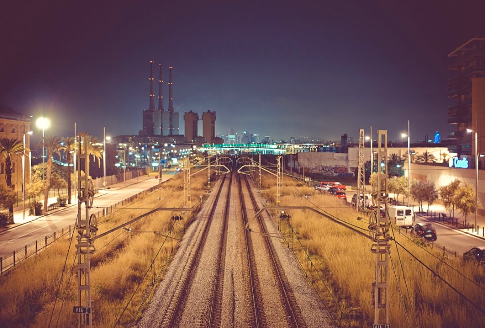 Railways City Night