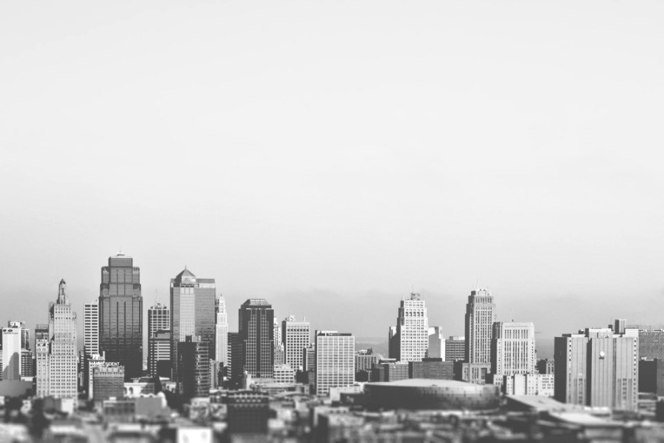 Black And White City