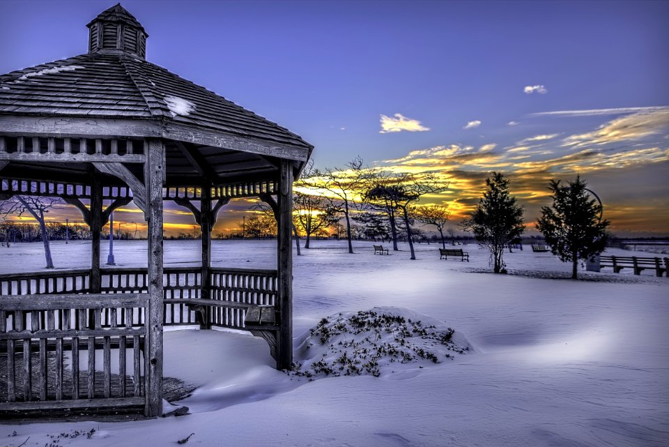 Snow Winter Sky Freezing