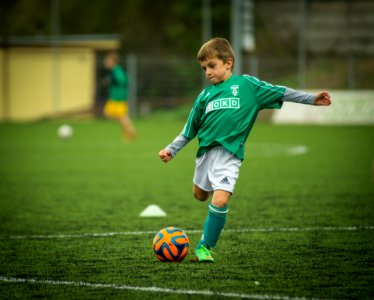 Green Player Soccer Football Player