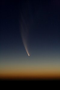 Atmosphere Sky Comet Astronomical Object photo