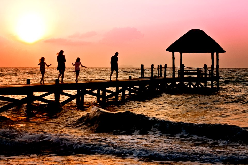 Sea Body Of Water Ocean Sunset