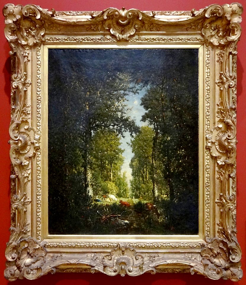 Une Avenue Fort De LIsle-Adam Thodore Rousseau 1849