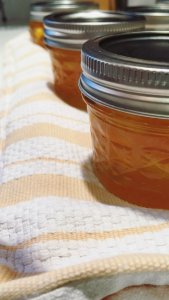 Finished Jam Jars Close Up