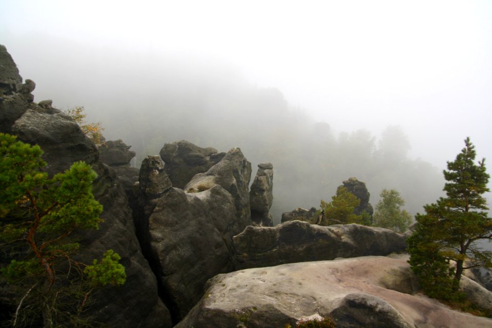 Mountain Fog Switzerland