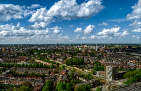Groningen City Center Skyline photo