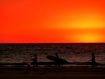 Sunset Surfer photo