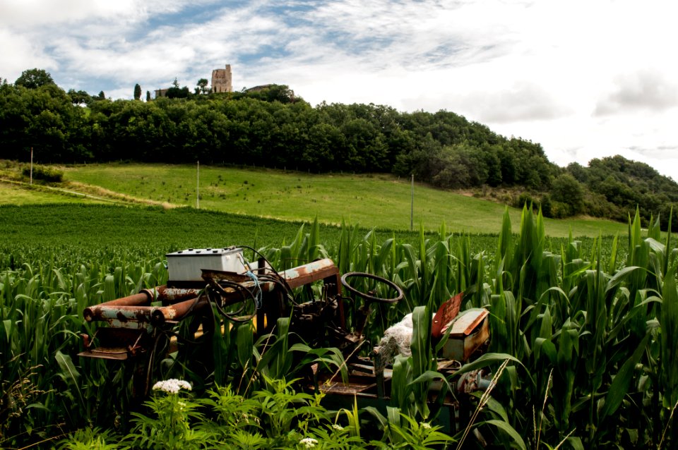 Left Behind Tractor
