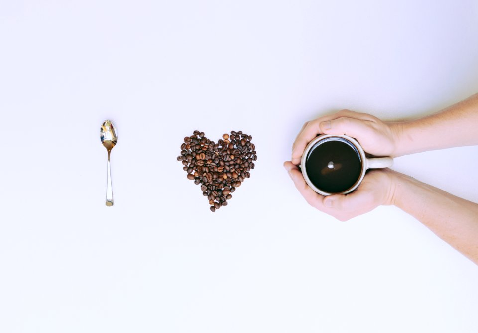 I Love Coffee With Beans