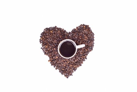 I Love Coffee With Beans