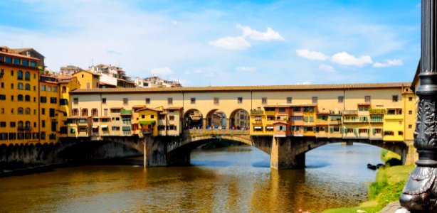 Ponte Vecchio In Florence