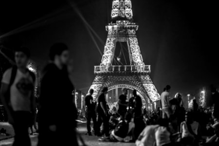 Eiffel Tower At Night
