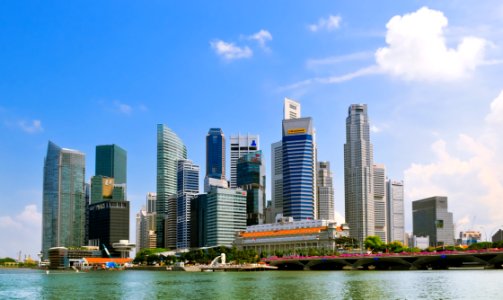Singapore City Skyline